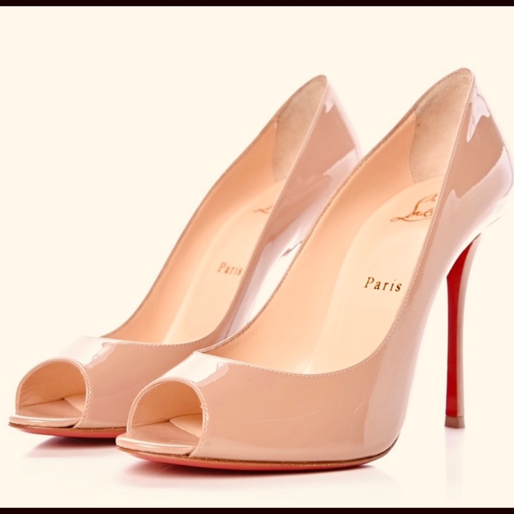 CHRISTIAN LOUBOUTIN patent Yootish 100 NWT SZ 40 - Picture 8 of 9